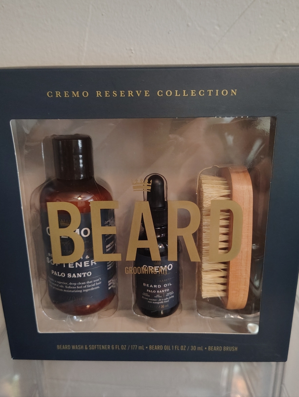 CREMO Palo Santo Beard Care Kit